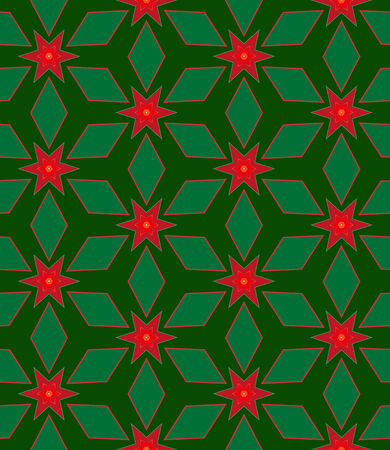 seamless geometric patternのイラスト素材
