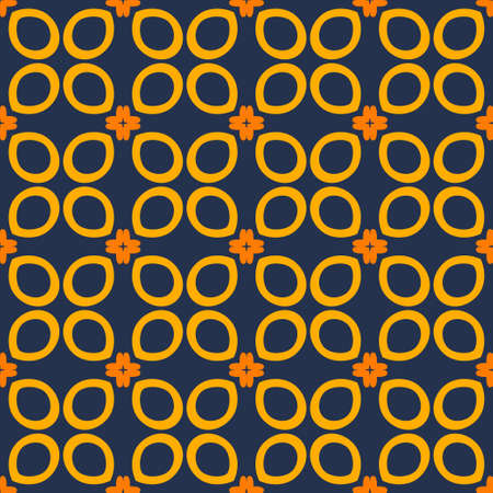 seamless geometric patternのイラスト素材
