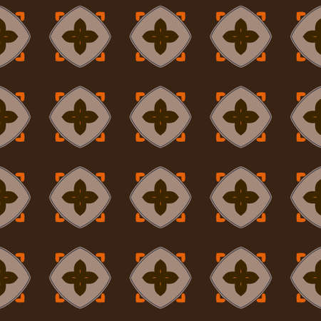 seamless geometric patternのイラスト素材