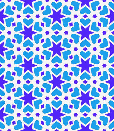 seamless geometric patternのイラスト素材