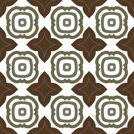 seamless geometric patternのイラスト素材