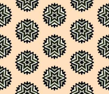seamless geometric patternのイラスト素材