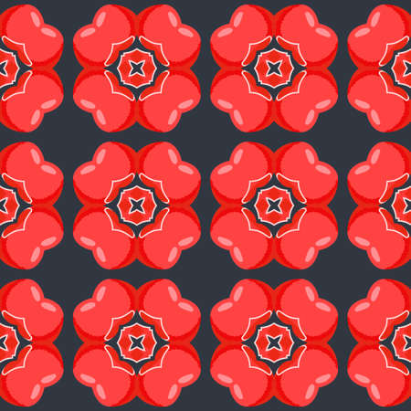 seamless geometric patternのイラスト素材