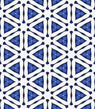 seamless geometric patternのイラスト素材