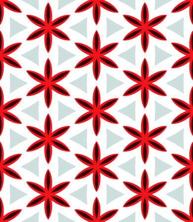 seamless geometric patternのイラスト素材