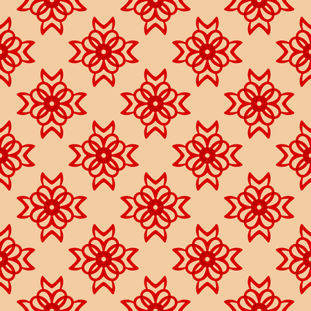 seamless geometric patternのイラスト素材