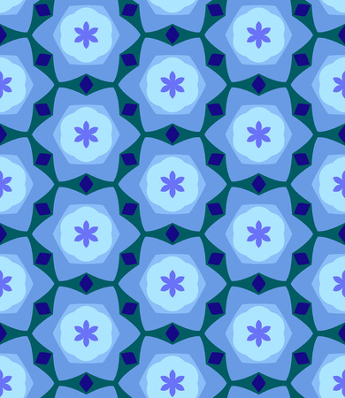 vector seamless geometric patternのイラスト素材