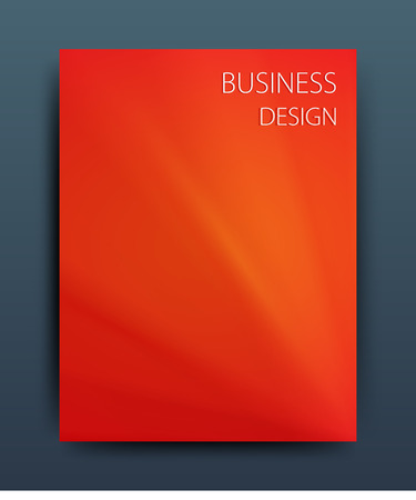 vector business flyer template or corporate banner design のイラスト素材