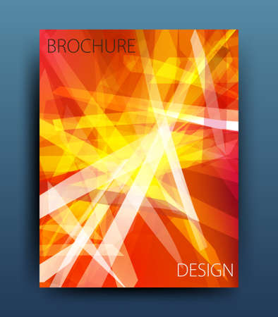Vector business brochure flyer template or corporate banner designのイラスト素材