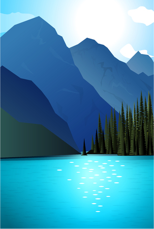 Vector blue shiny snowflake on white backgroundのイラスト素材
