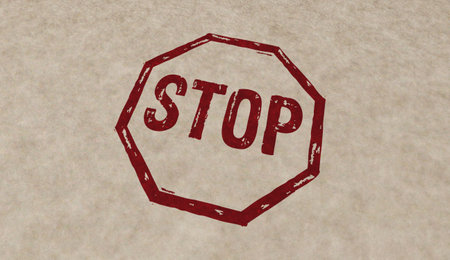 Stop stamp icons in few color versions. Blocked and ban concept 3D rendering illustration.