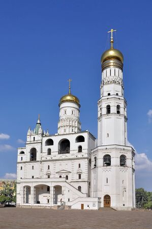 Ivan Velikyi bell tower in Moscowの写真素材