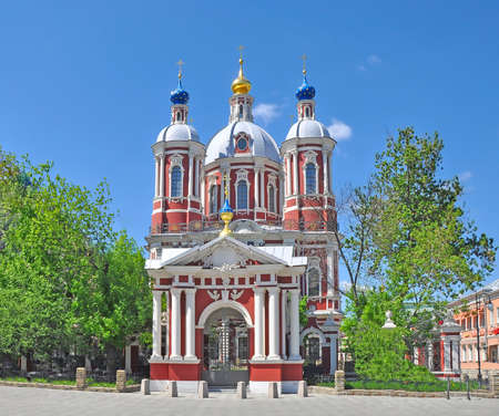 The Church of St. Clement in Moscow.の写真素材