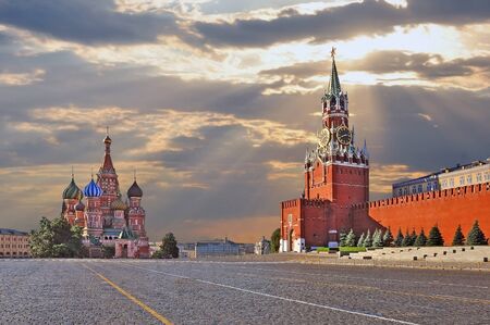 Red square in Moscowの写真素材