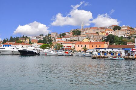 View of the Vrsar cityの写真素材