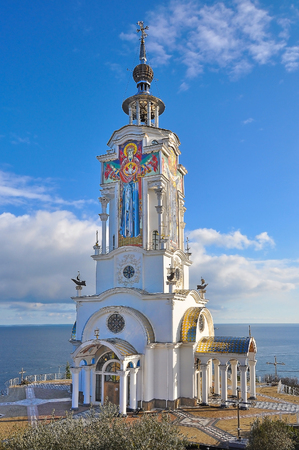 The Church of All Saints in the Crimeaの写真素材