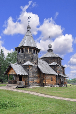 Resurrection wooden churchの写真素材