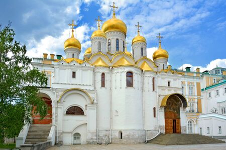 Annunciation Cathedral in the Moscow Kremlinの写真素材