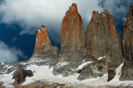 Torres del Paineの写真素材