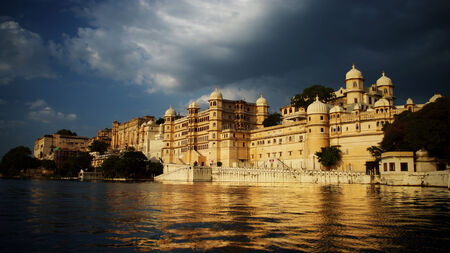 city palace of Udaipurのeditorial素材