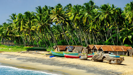 fishing villageのeditorial素材