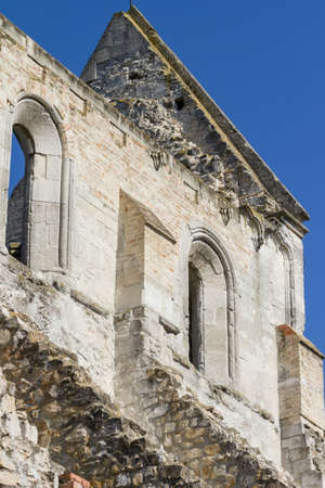 Ruins of the monastery church Zsambekの写真素材