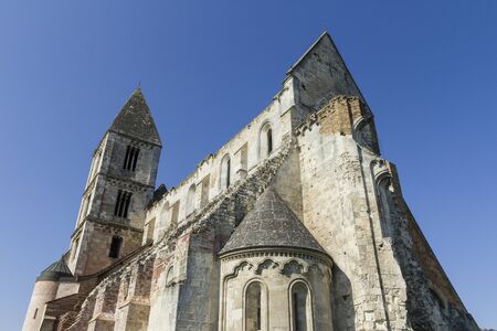 Ruins of the monastery church Zsambekの写真素材