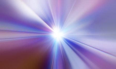 abstract background with speed lines and bokeh, computer generated images