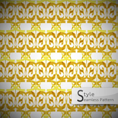 mesh gold vintage geometric seamless pattern vector illustrationのイラスト素材