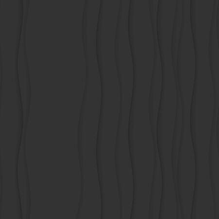 Black texture. abstract pattern seamless. wave wavy modern geometric backgroundのイラスト素材