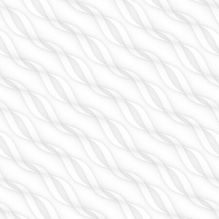 White texture. abstract pattern seamless. wave wavy geometric modern.interior wall design on white background vector illustrationのイラスト素材
