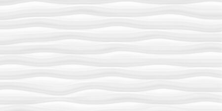 White texture Line surface. gray abstract pattern seamless. wave wavy nature geometric modern. on white background on rectangle for interior wall vector illustration.のイラスト素材