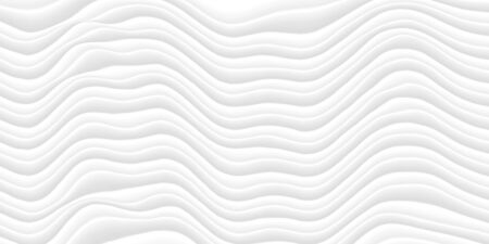 White texture Line surface. gray abstract pattern seamless. wave wavy nature geometric modern. on white background on rectangle for interior wall vector illustration.のイラスト素材