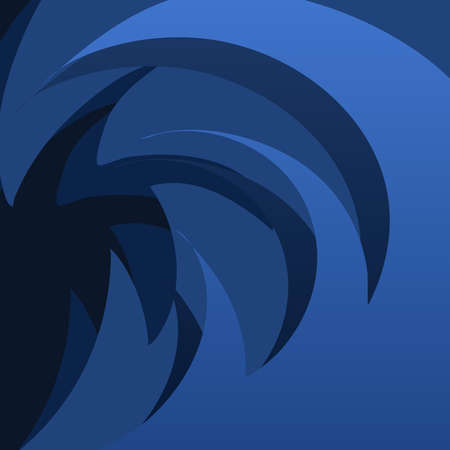 Abstract background of summer in blue, curve, gradation 055のイラスト素材