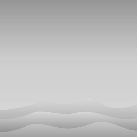 Abstract background of summer in black and white, curve, gradation 062のイラスト素材