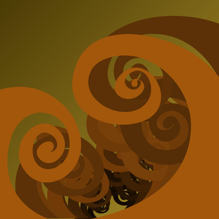 Abstract background of summer in orange, curve, gradation 051のイラスト素材