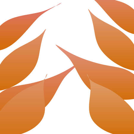 Abstract background of summer in orange, curve, gradation 098のイラスト素材