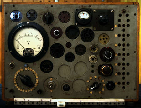 vintage radio broadcasting equipment