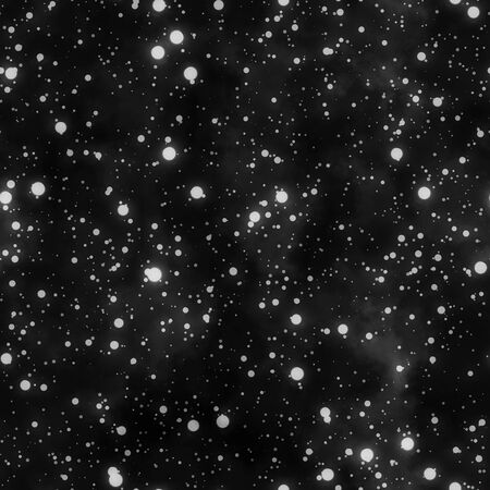 Open stars cluster seamless background texture or can be used as snowflake overlay for your...