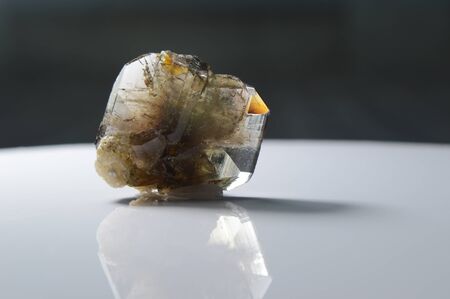 Axinite is among the rare-earth minerals, it is popular for its pleochroism, here you will see a...