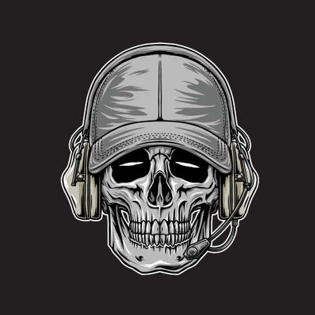 design tactical militaryのイラスト素材