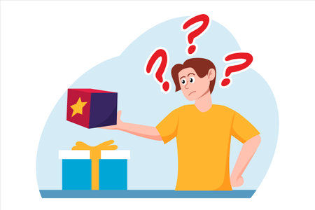 April Fools Flat Design Illustrationのイラスト素材