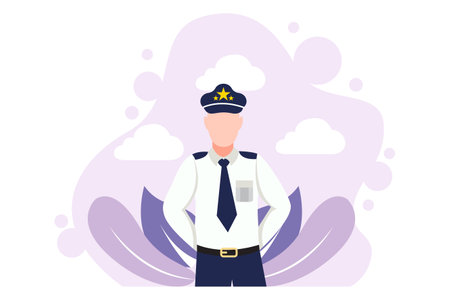 Labour Day Flat Design Illustrationのイラスト素材