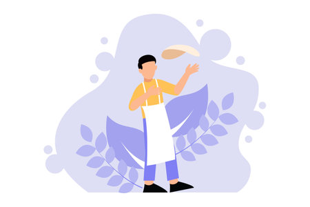 Labour Day Flat Design Illustrationのイラスト素材