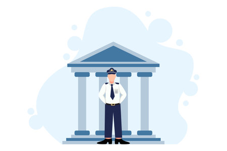 Labour Day Flat Design Illustrationのイラスト素材