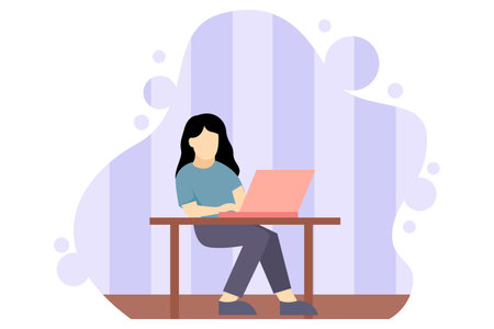 Labour Day Flat Design Illustrationのイラスト素材