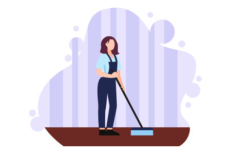 Labour Day Flat Design Illustrationのイラスト素材