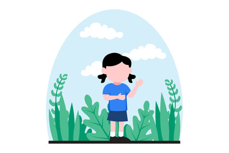 Children's Day Bundle Flat Designのイラスト素材