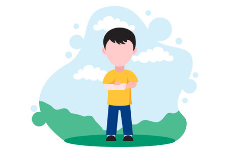 Children's Day Bundle Flat Designのイラスト素材