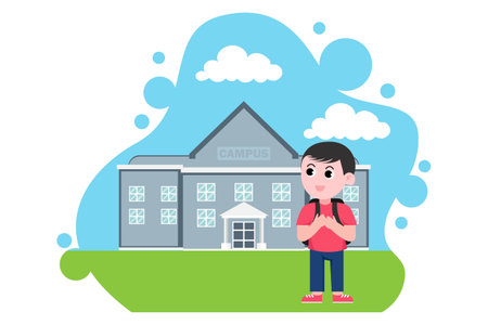 Children's Day Bundle Flat Designのイラスト素材